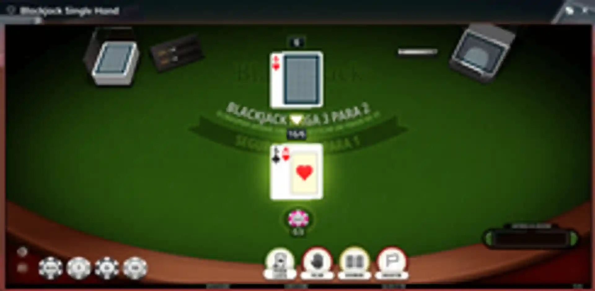blackjack-single-hand