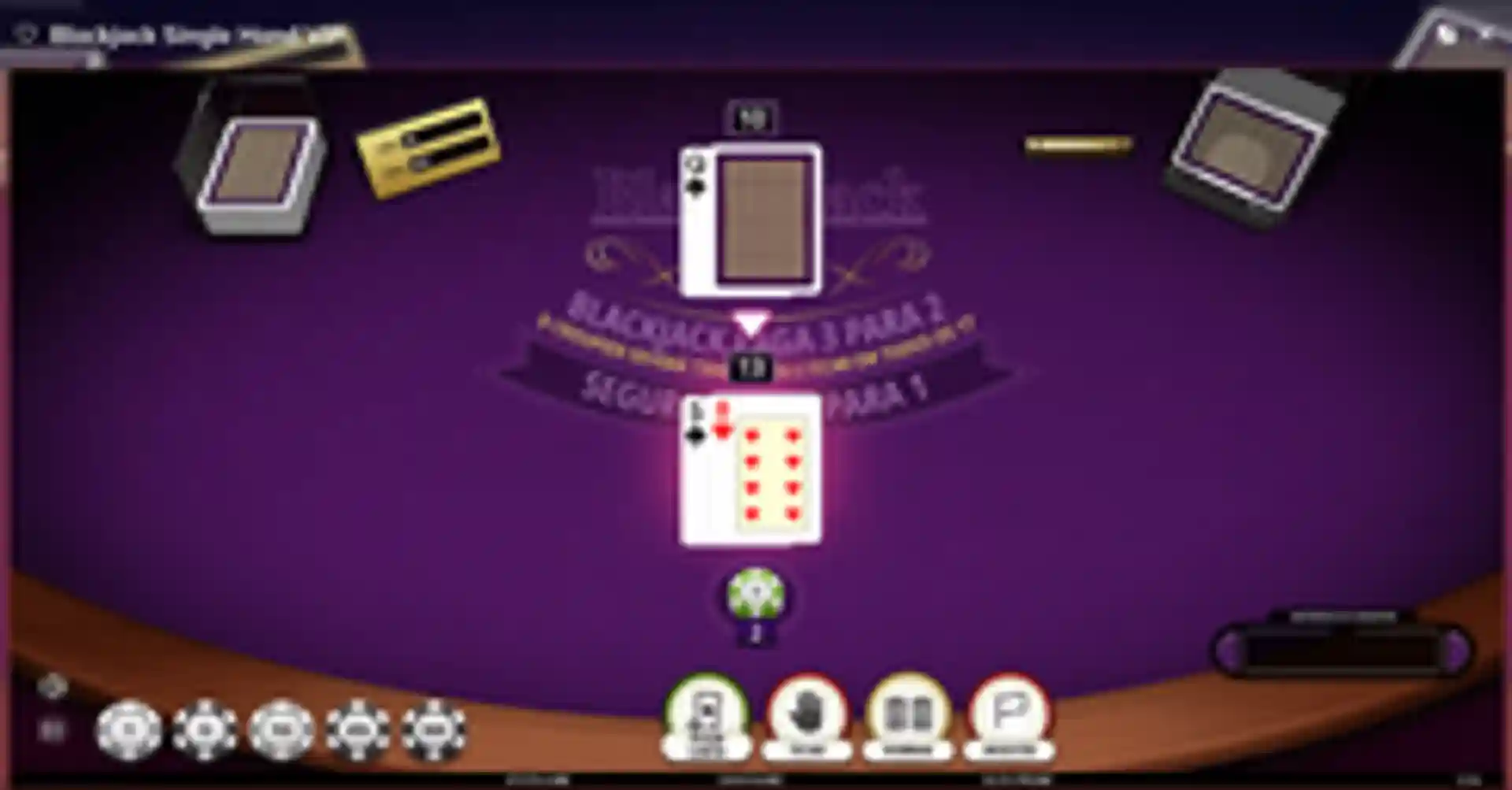 blackjack-single-hand-vip-portuguese-gameplay