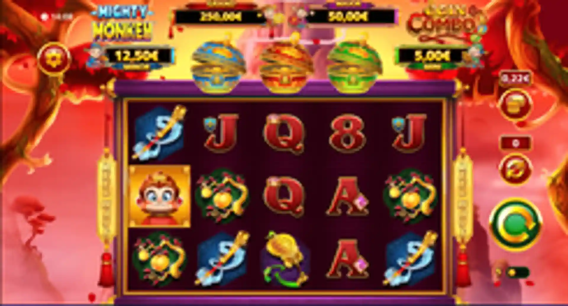coin-combo-mighty-monkey-gameplay