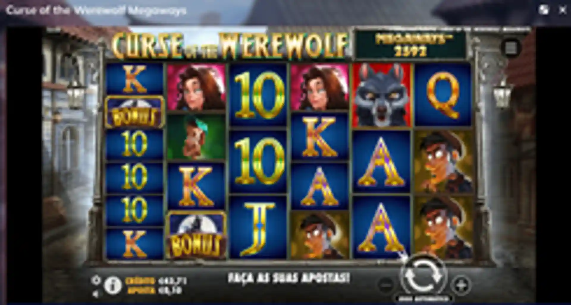 curse-of-the-werewolf-megaways-gameplay