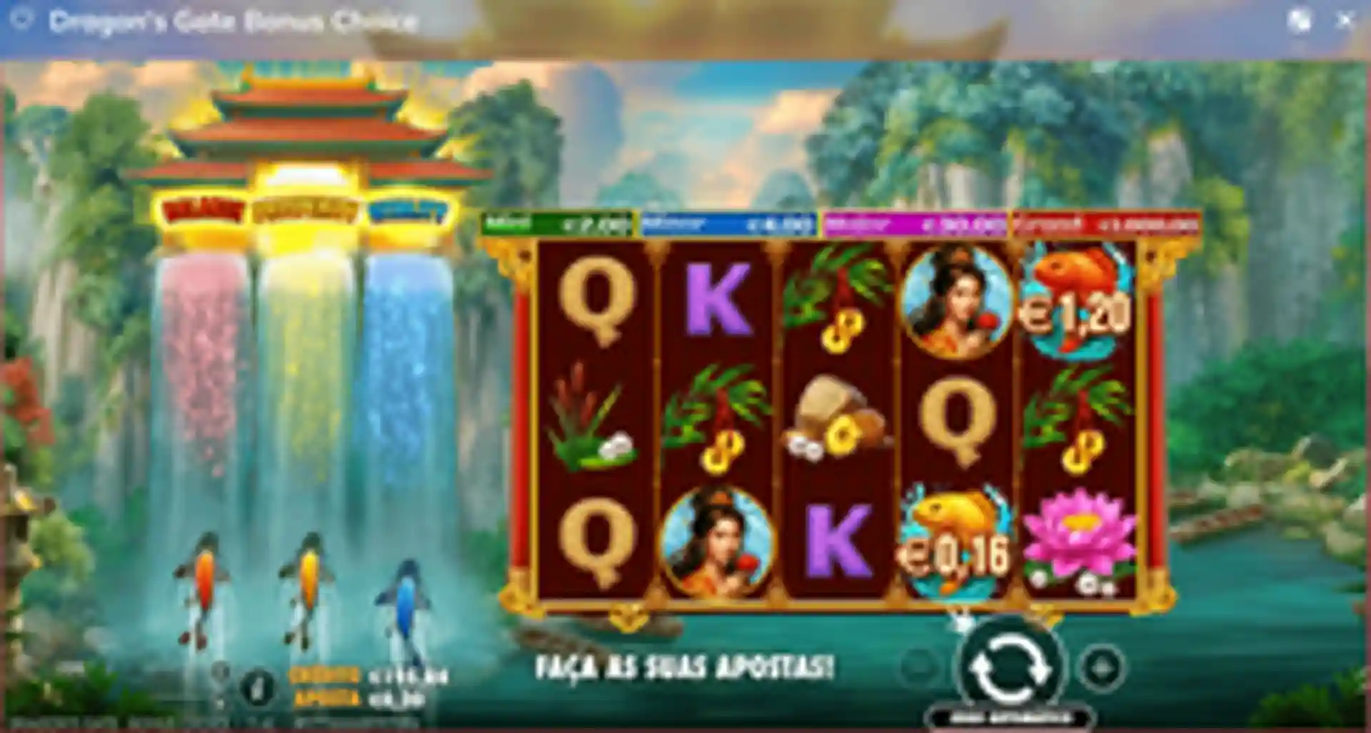 Dragon's Gate Bonus Choice