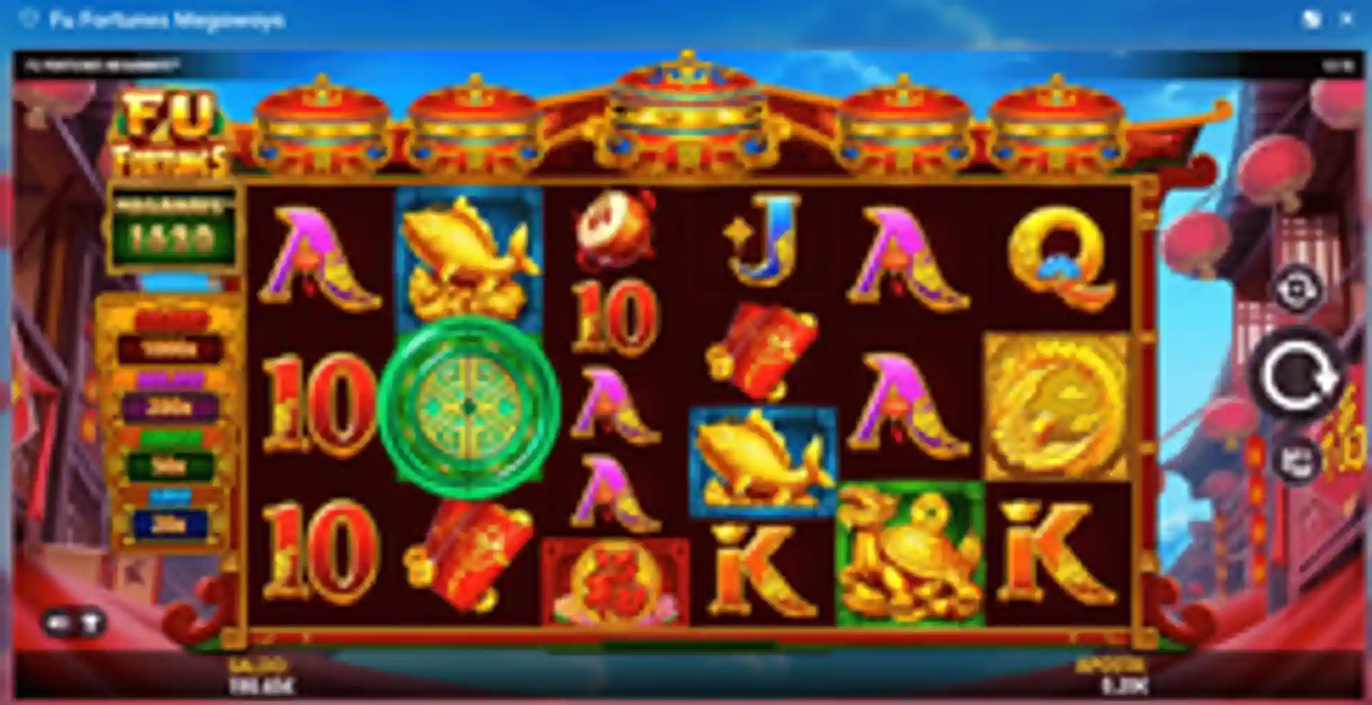 fu-fortunes-megaways-gameplay