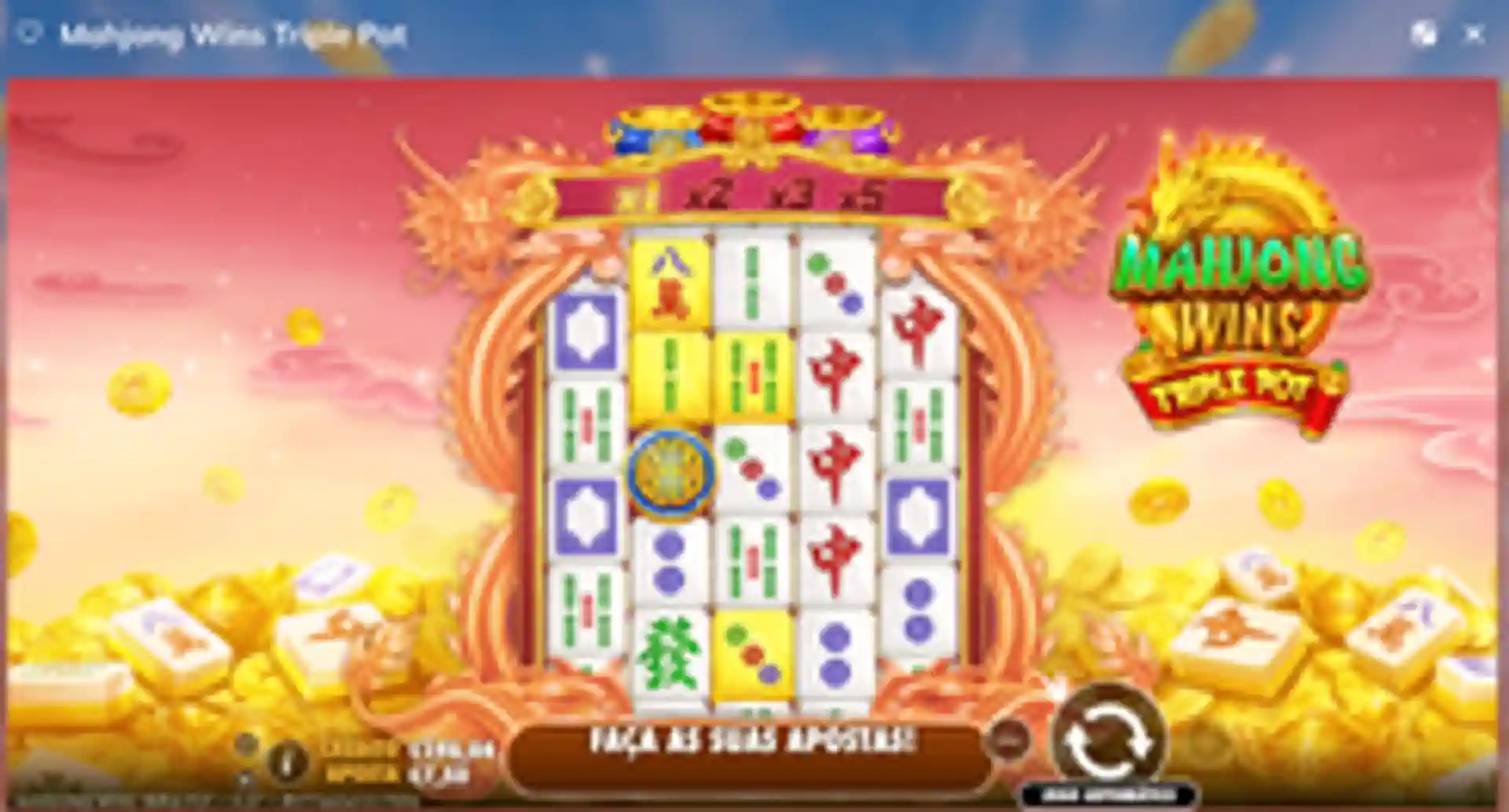 Mahjong Wins Triple Pot