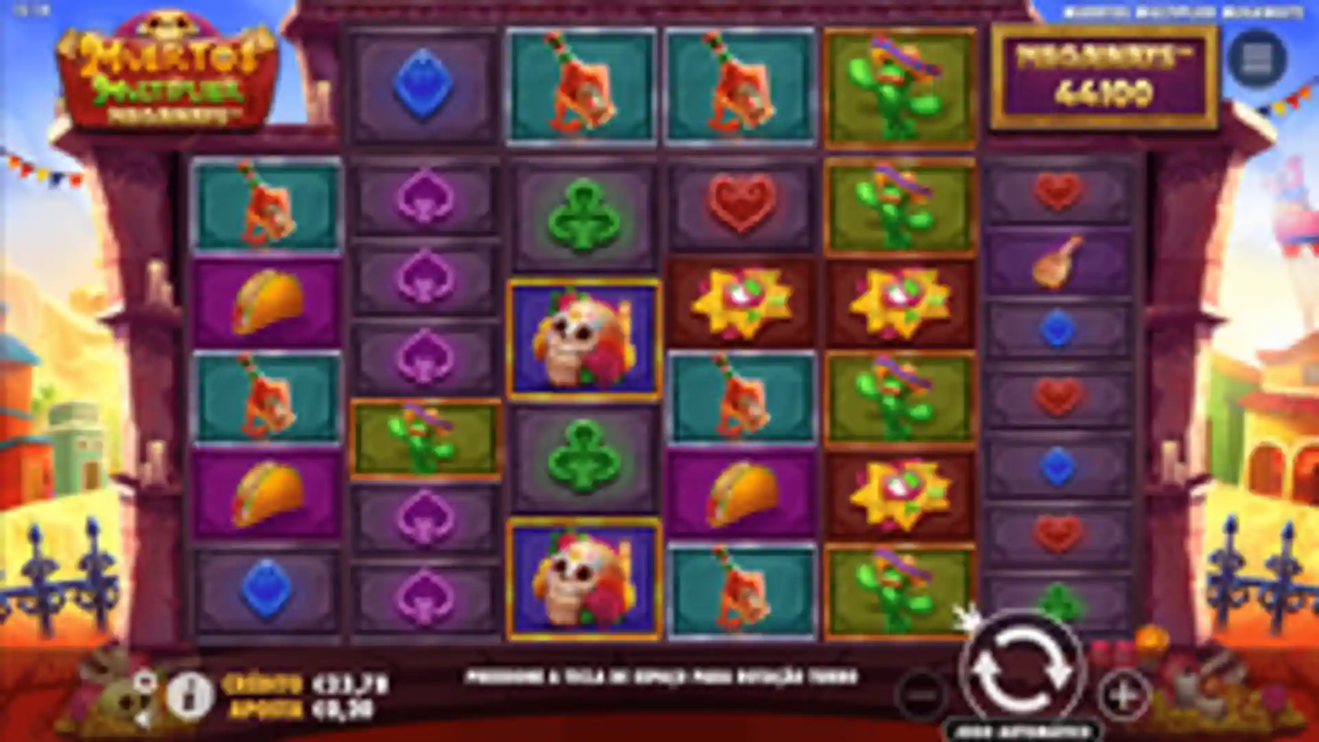muerto-multiplier-megaways-gameplay