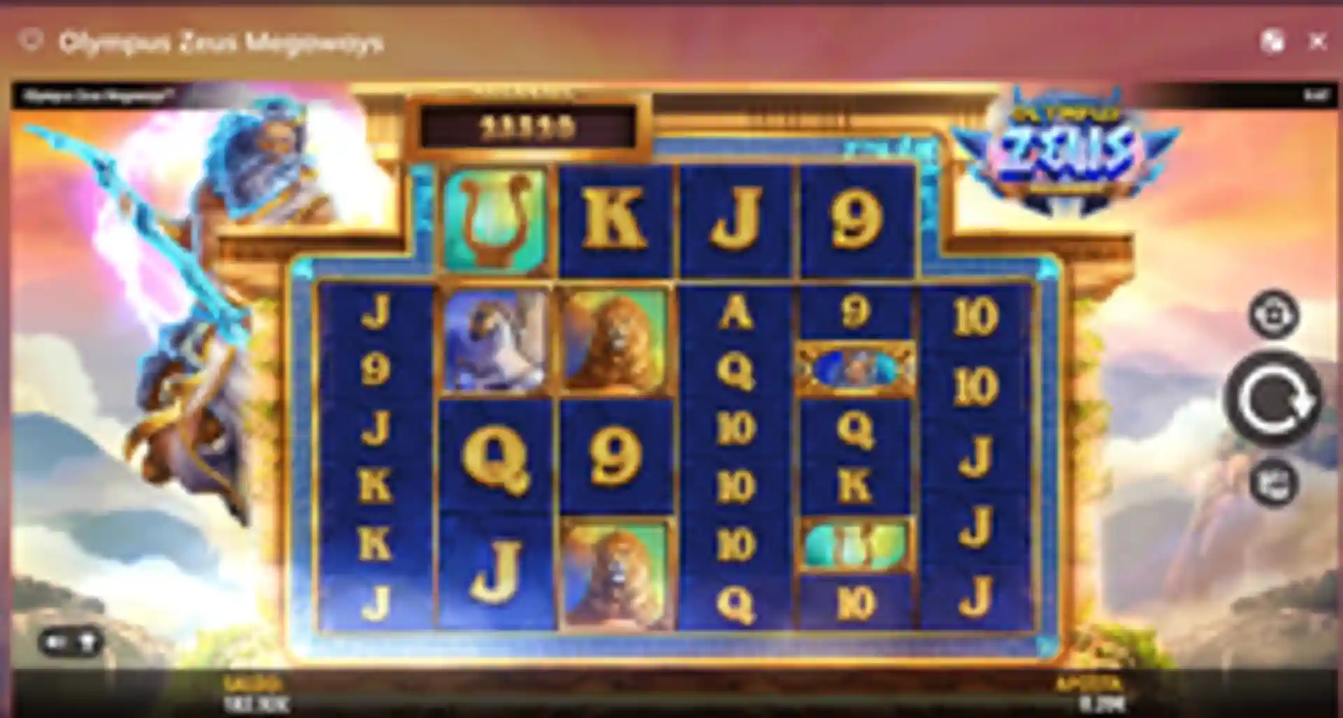 olympus-zeus-megaways-gameplay