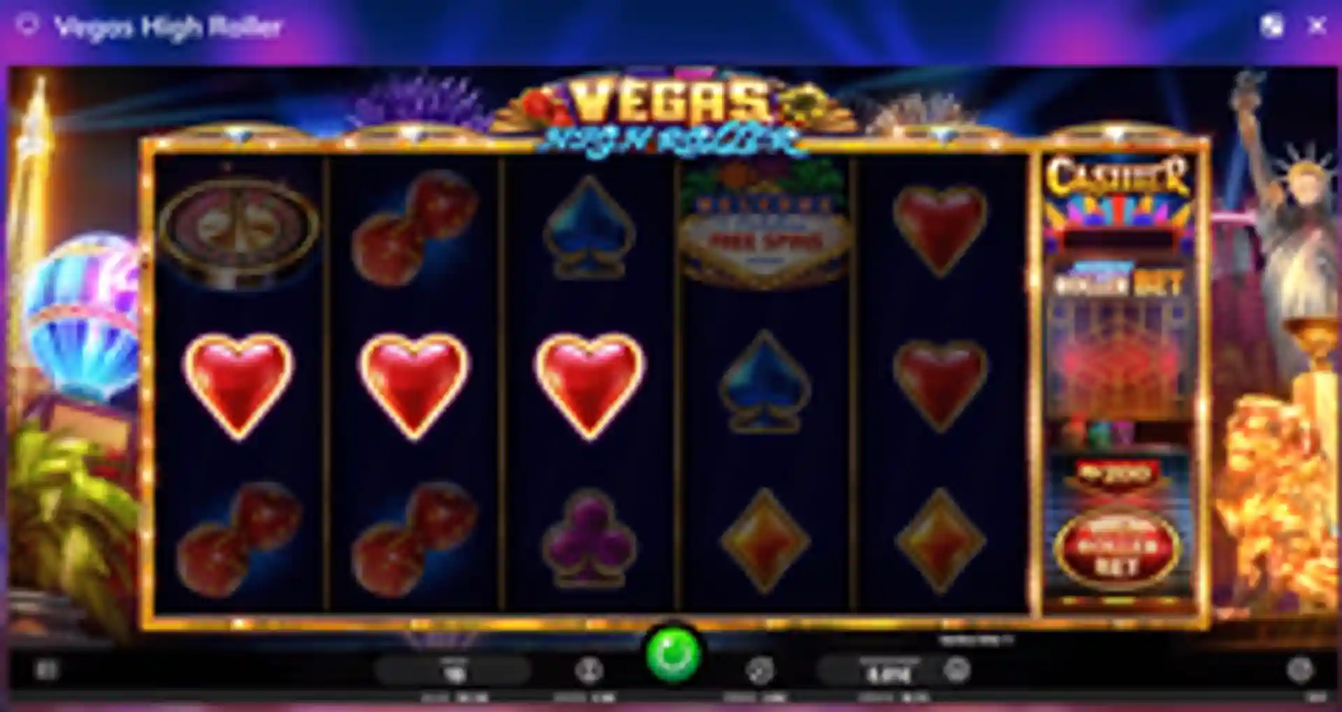 vegas-high-roller-gameplay